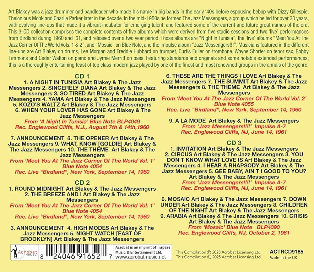 Art Blakey And The Jazz Messengers CD付き $_57.PNG?set_id=880000500F